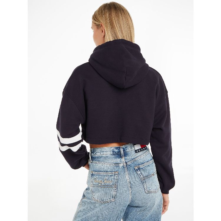 Tommy jeans sales cropped hoodie
